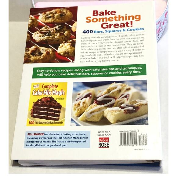 Bake Something Great!: 400 Bars, Squares and Cookies (2012) Baking Hardcover - Picture 3 of 7